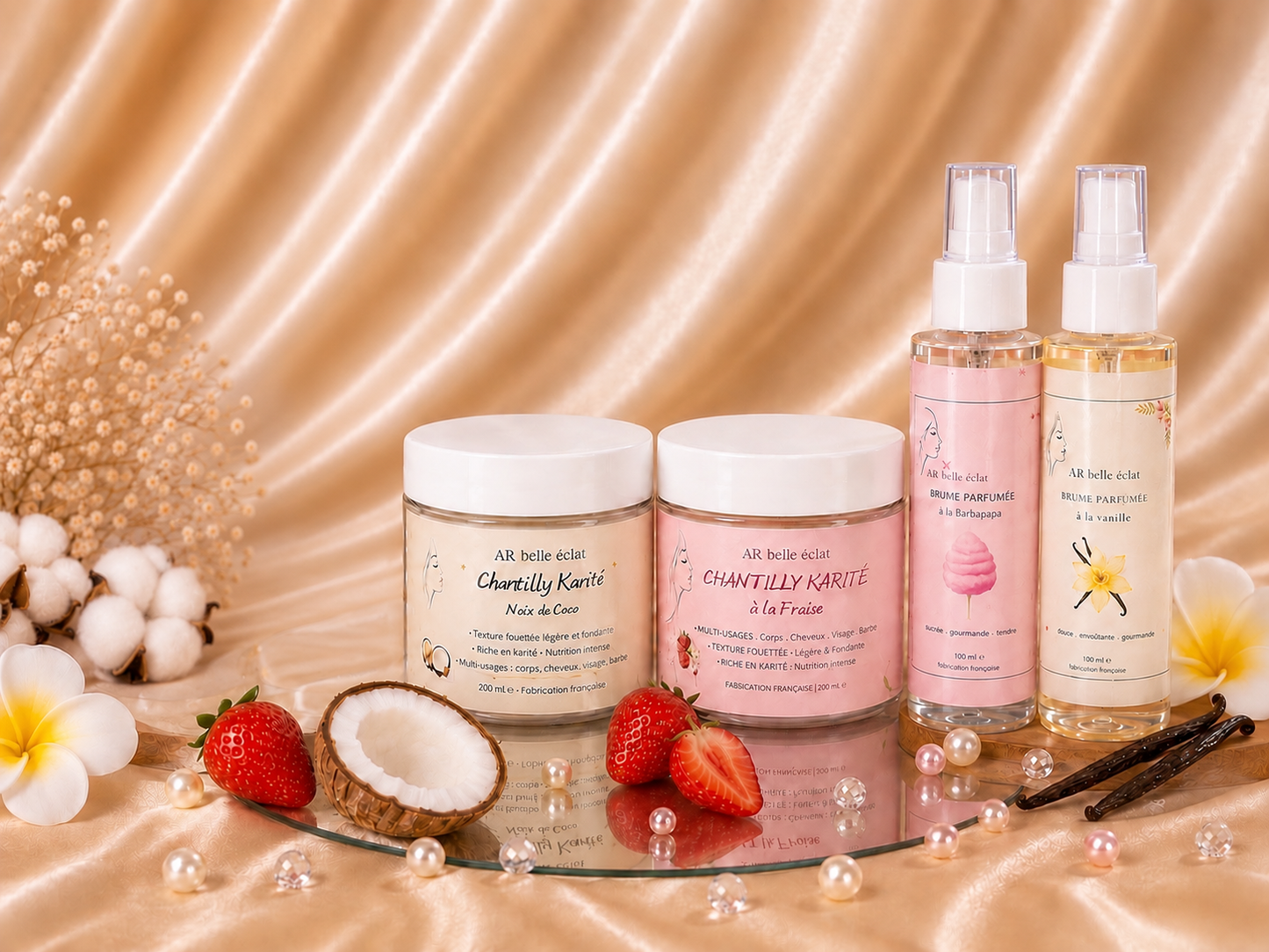 Duo gourmand - Brume parfumée + Chantilly karité