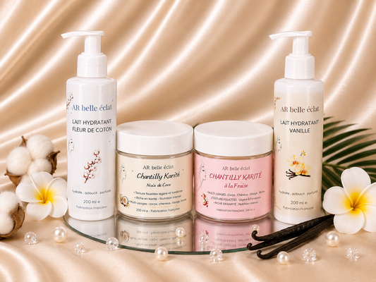 Duo Hydratation - Chantilly Karité + Lait Hydratant