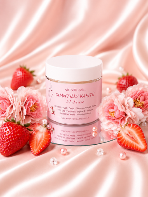 Chantilly Karité - Fraise Tagada - 200 ml