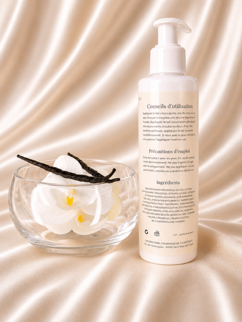 Lait Hydratant à la Vanille -  200 ml